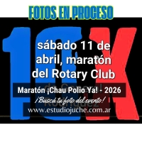 Maratón ¡Chau Polio Ya! - 2026