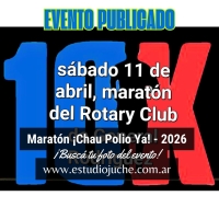 Maratón ¡Chau Polio Ya! - 2026