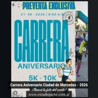Carrera Aniversario Ciudad de Mercedes - 2026