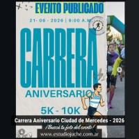 Carrera Aniversario Ciudad de Mercedes - 2026