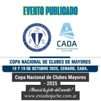 Copa Nacional de Clubes Mayores - 2025