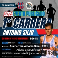 1ra Carrera Antonio Silio  - 2025
